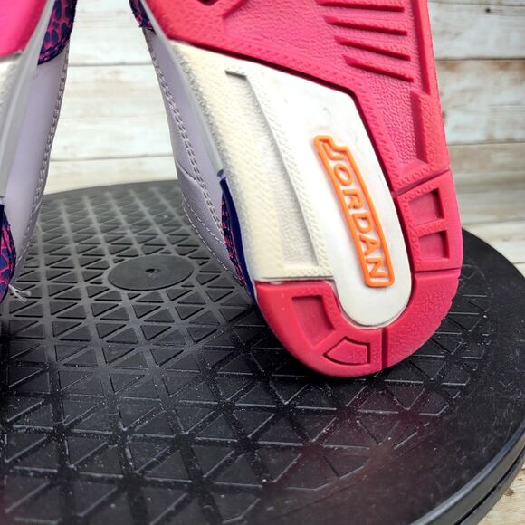 Jordan Kids Sneakers Pink and Blue - Picture 8 of 10